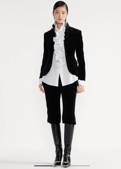 CD New single-button blazer