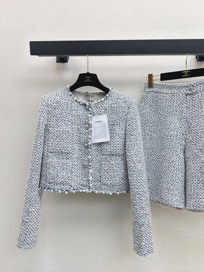 Chan New Beaded Silver Set