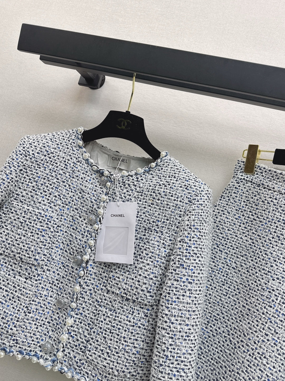 Chan New Beaded Silver Set