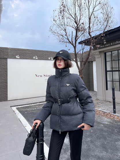 Pra New belt waist down jacket