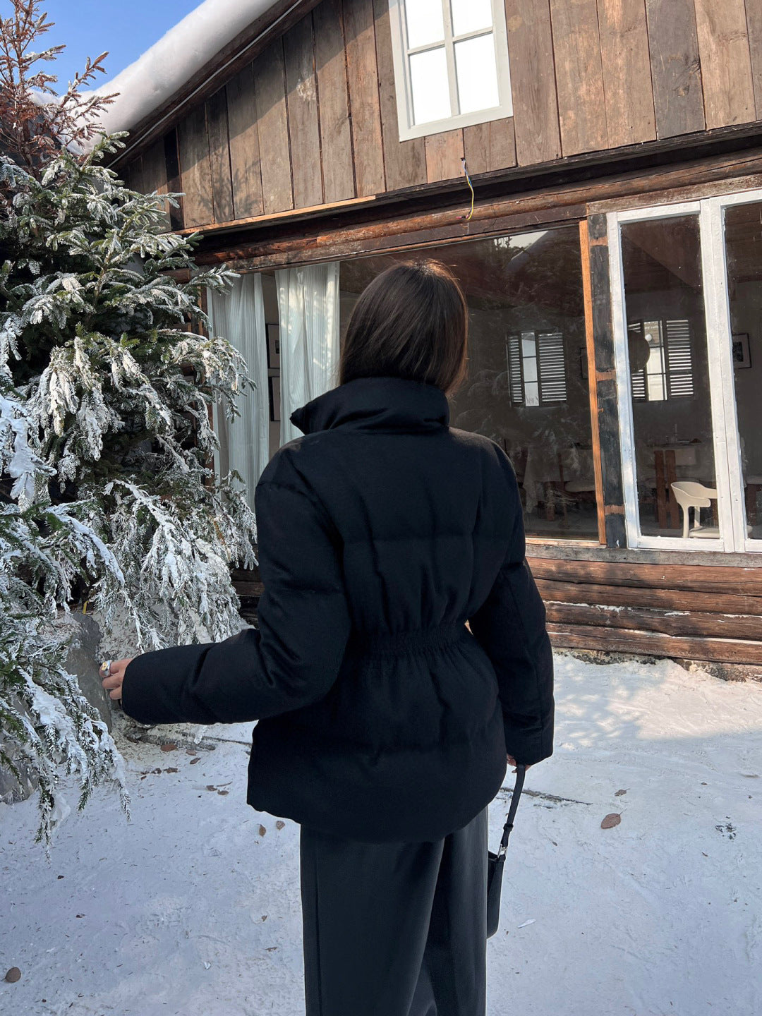 Pra New belt waist down jacket