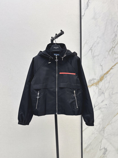 Pra New Red label letter jacket