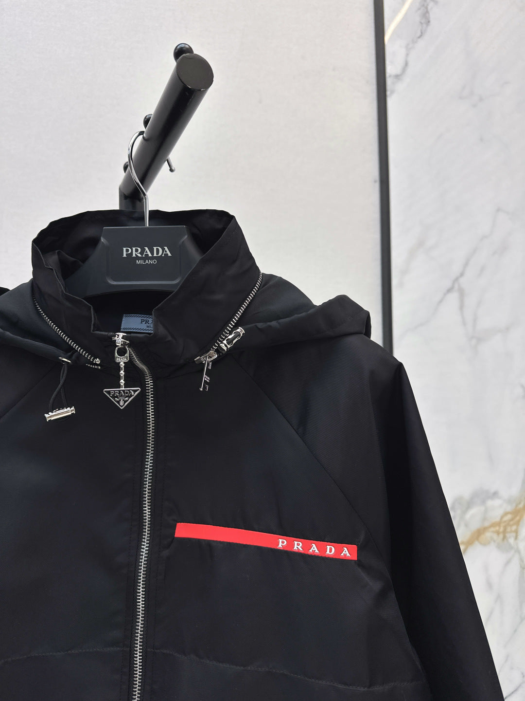 Pra New Red label letter jacket