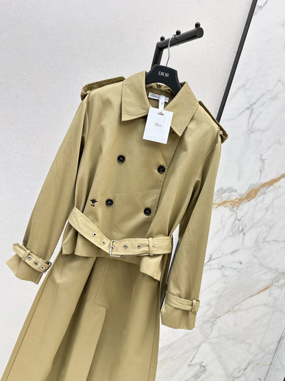 CD New Long trench coat