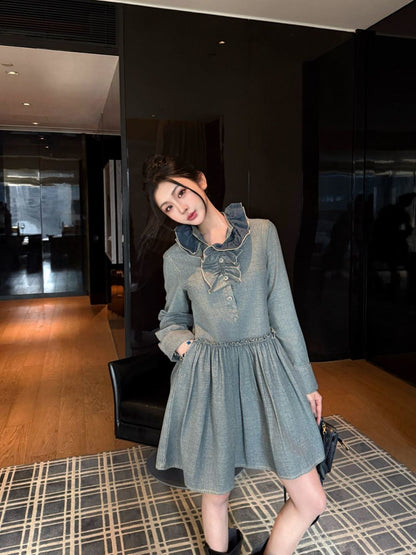 CD New Pleated outer dress