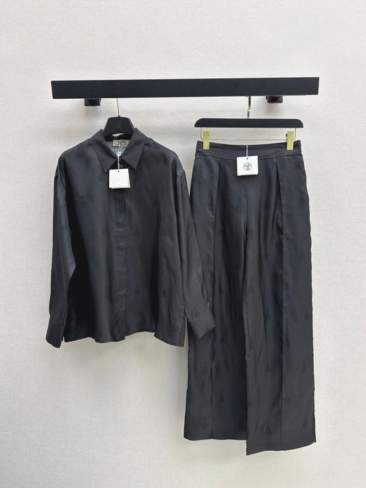 Herm New printed silk shirt