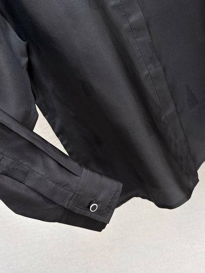 Herm New printed silk shirt