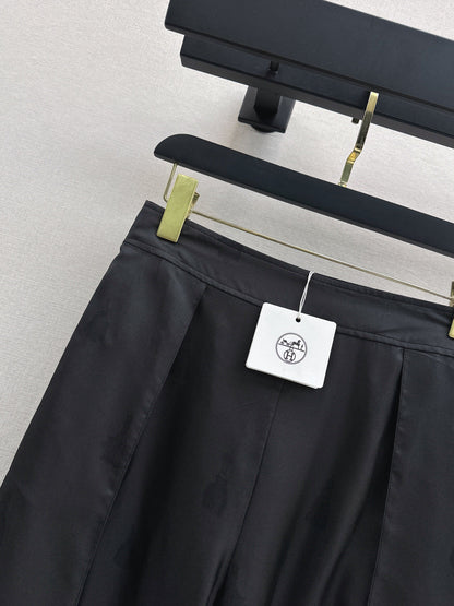 Herm New Silk wide-leg pants