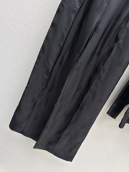 Herm New Silk wide-leg pants