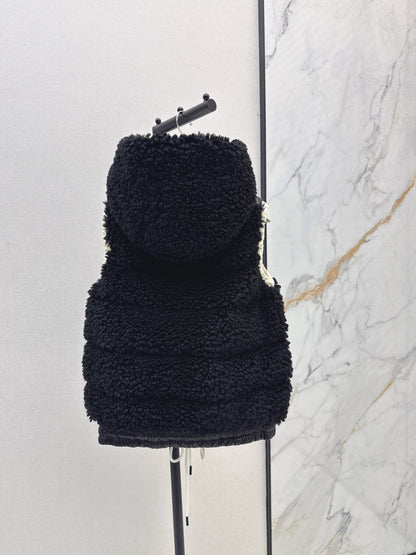 Monc New lambswool vest down jacket