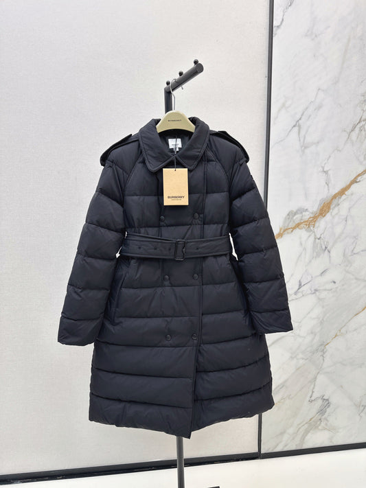 Bur New Double-breasted long down jacket