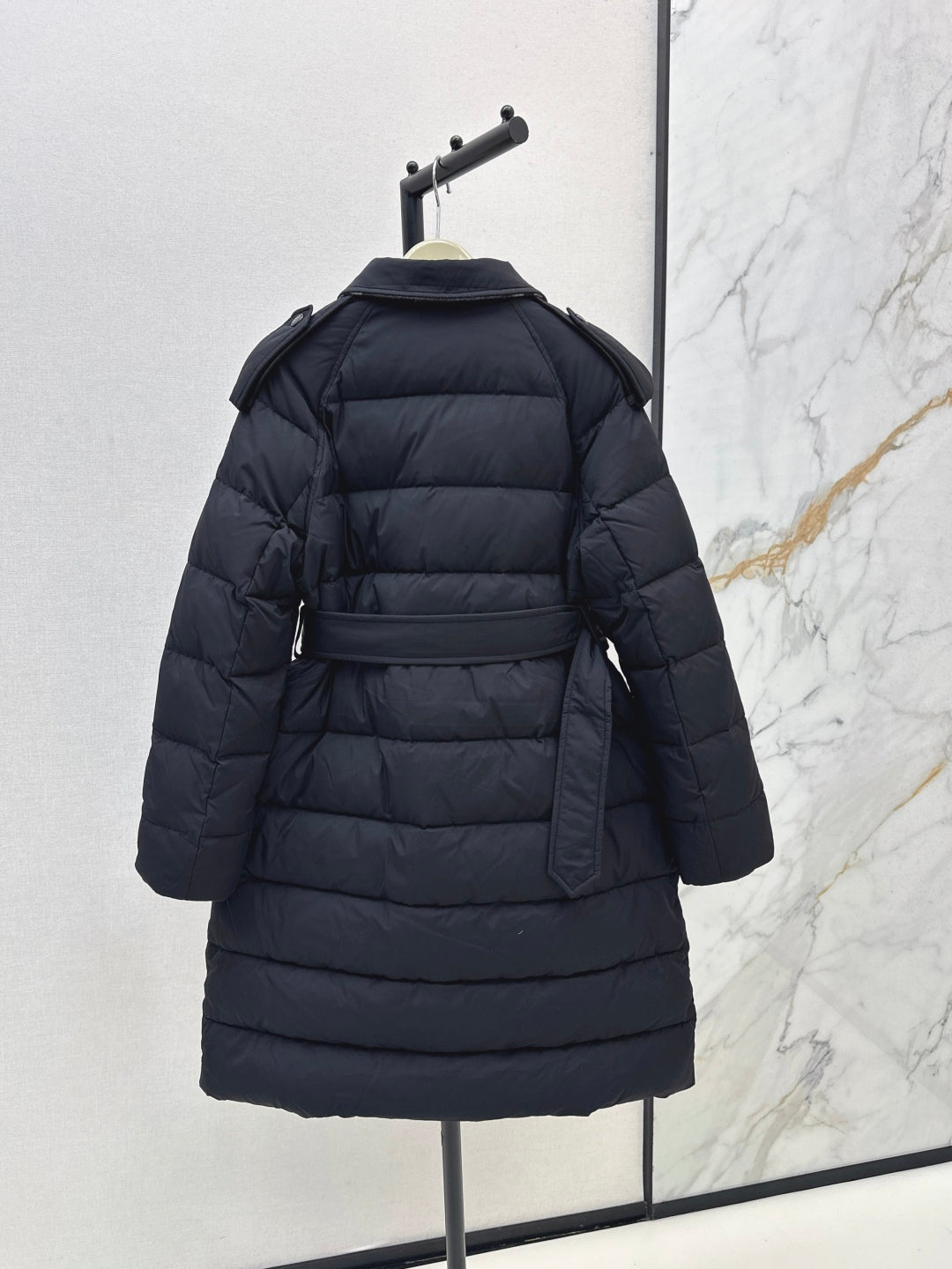 Bur New Double-breasted long down jacket