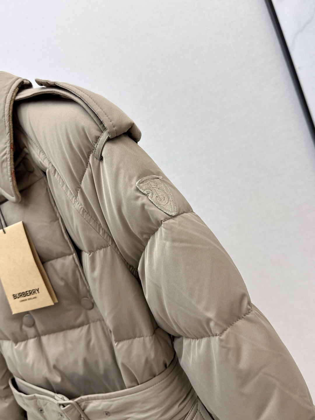 Bur New Double-breasted long down jacket