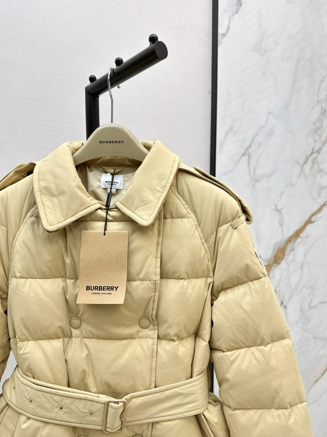 Bur New Double-breasted short down jacket