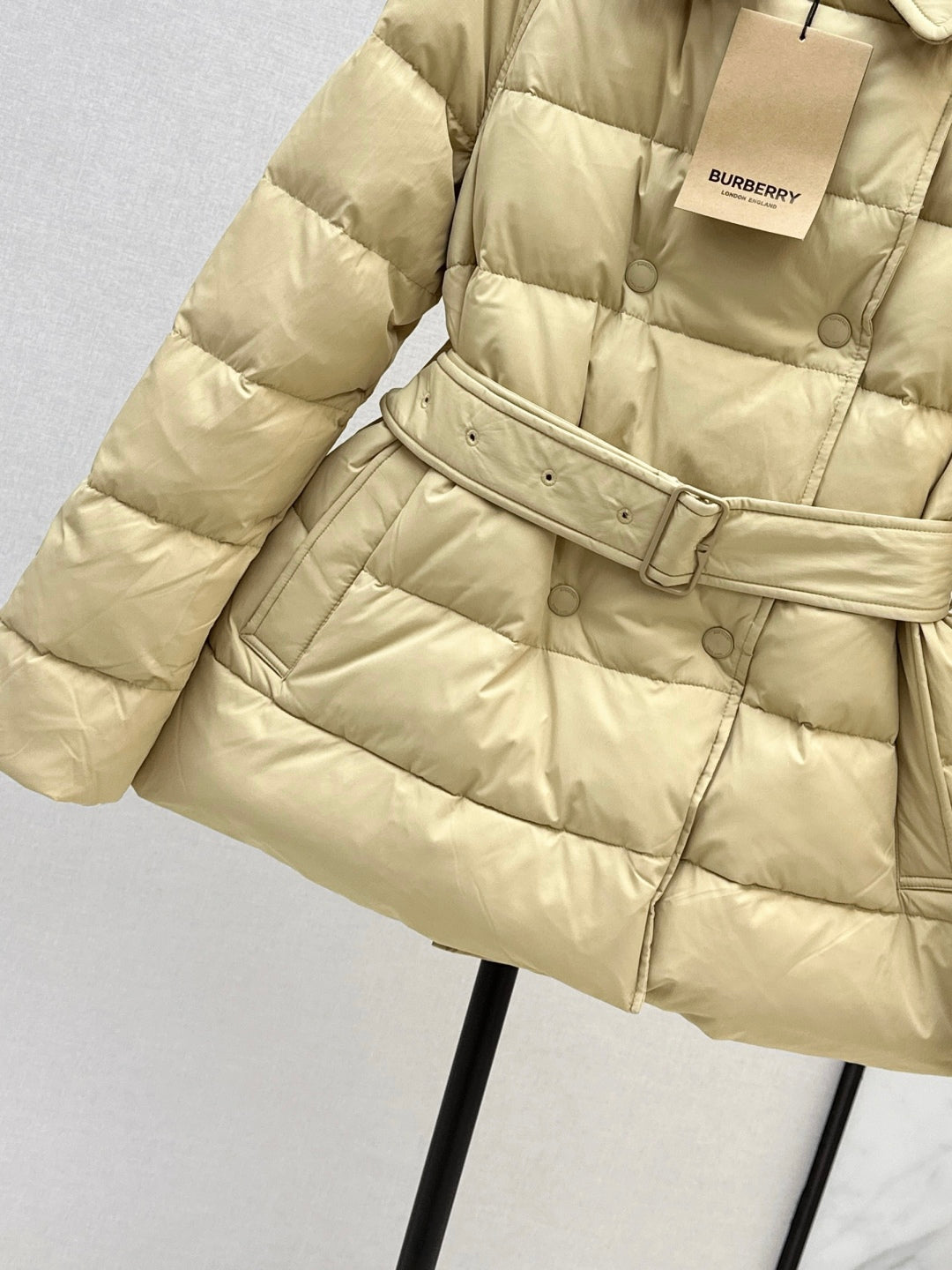 Bur New Double-breasted short down jacket
