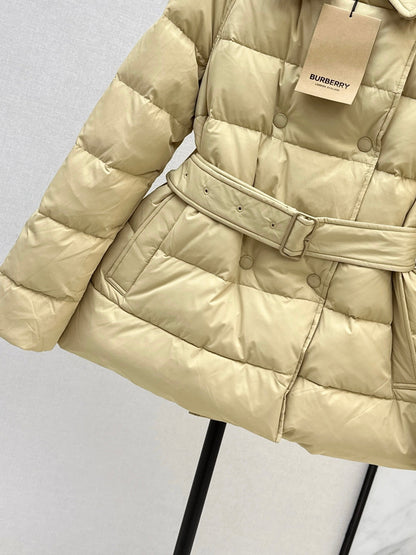 Bur New Double-breasted short down jacket