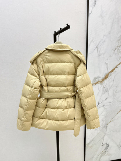 Bur New Double-breasted short down jacket
