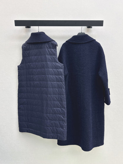 Max New Down vest + coat two-piece set