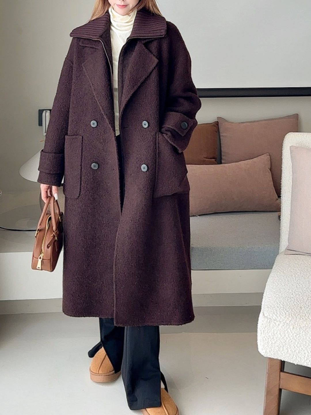 Max New Down vest + coat two-piece set