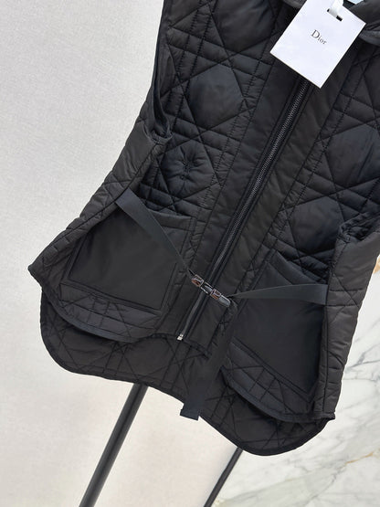 CD New Plaid vest jacket