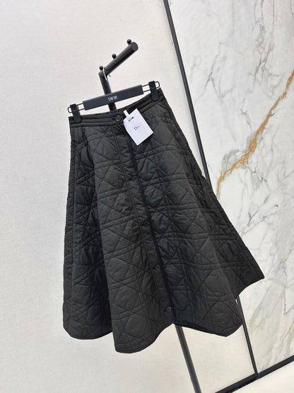 CD New Plaid long skirt