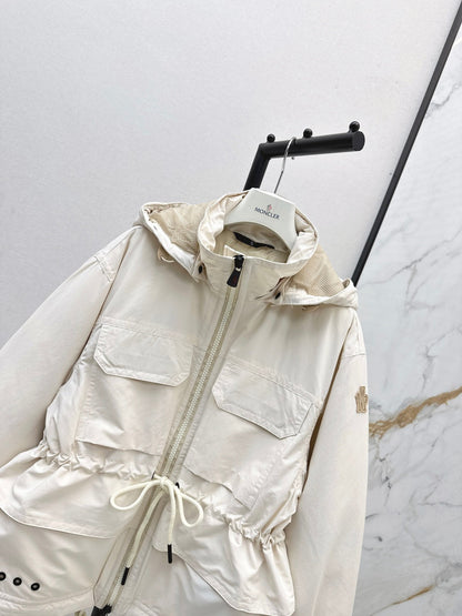 Monc New zipper down jacket