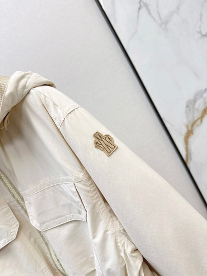 Monc New zipper down jacket