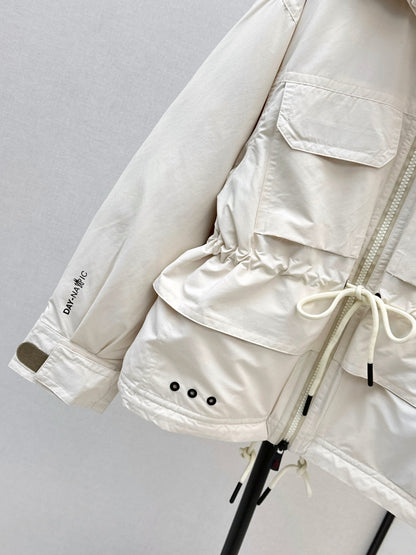 Monc New zipper down jacket