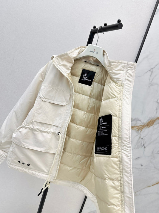 Monc New zipper down jacket