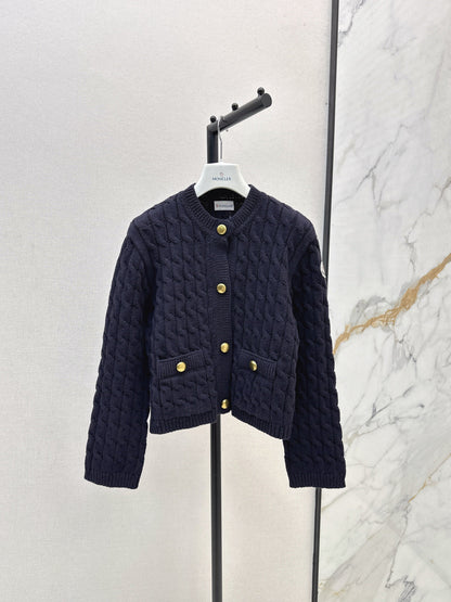 Monc New Crew neck cardigan