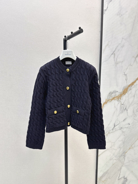 Monc New Crew neck cardigan