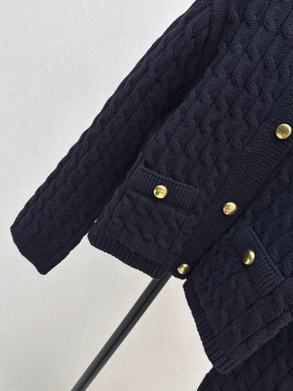 Monc New Crew neck cardigan