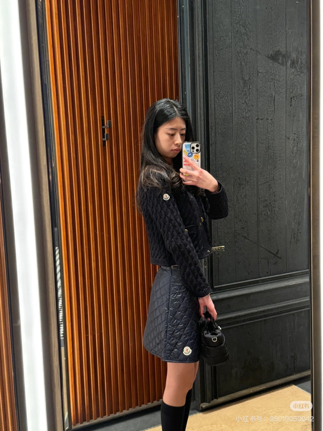 Monc New Crew neck cardigan