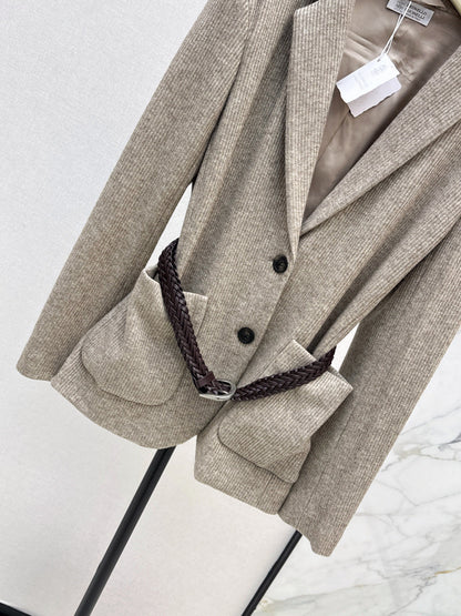 Brune New belt blazer