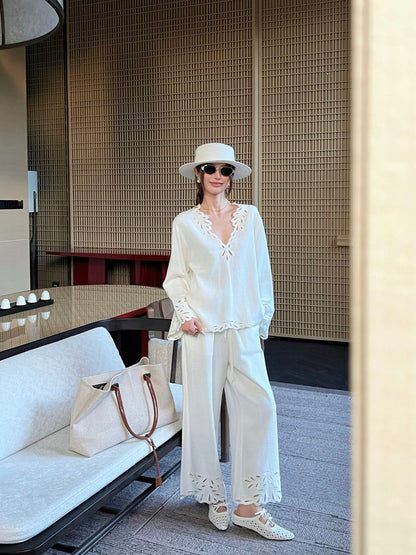 Max New embroidery suit