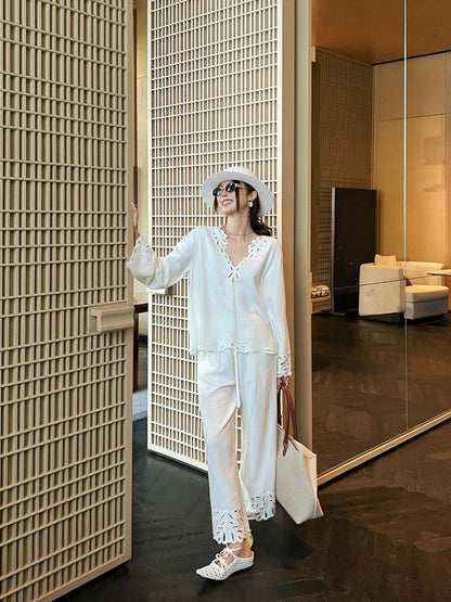 Max New embroidery suit