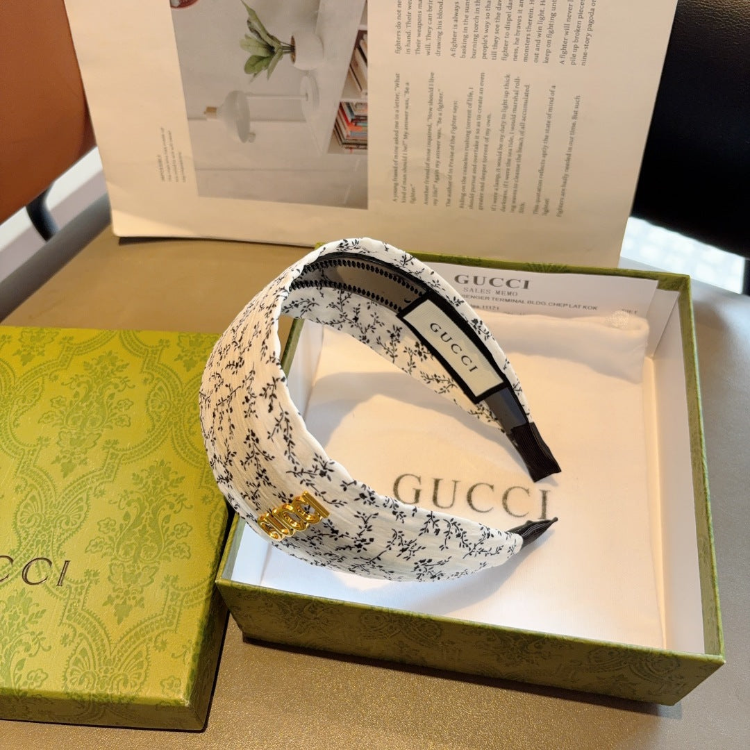 Guc Classic new wide hair clip