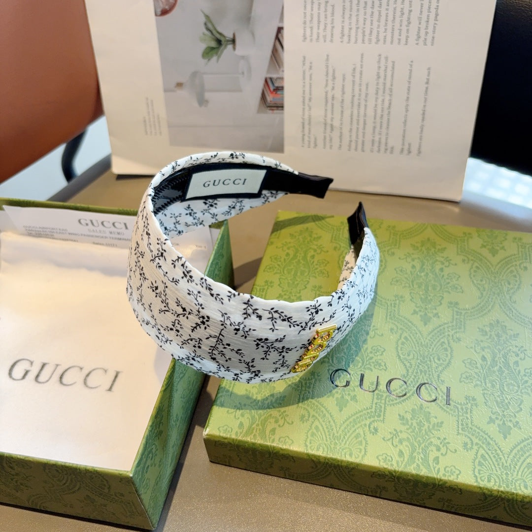 Guc Classic new wide hair clip