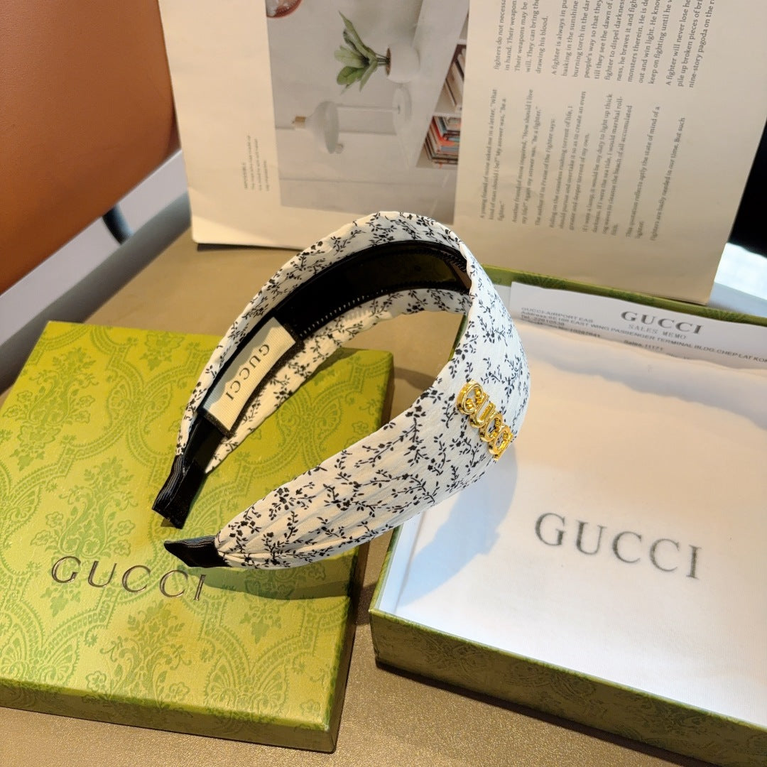 Guc Classic new wide hair clip