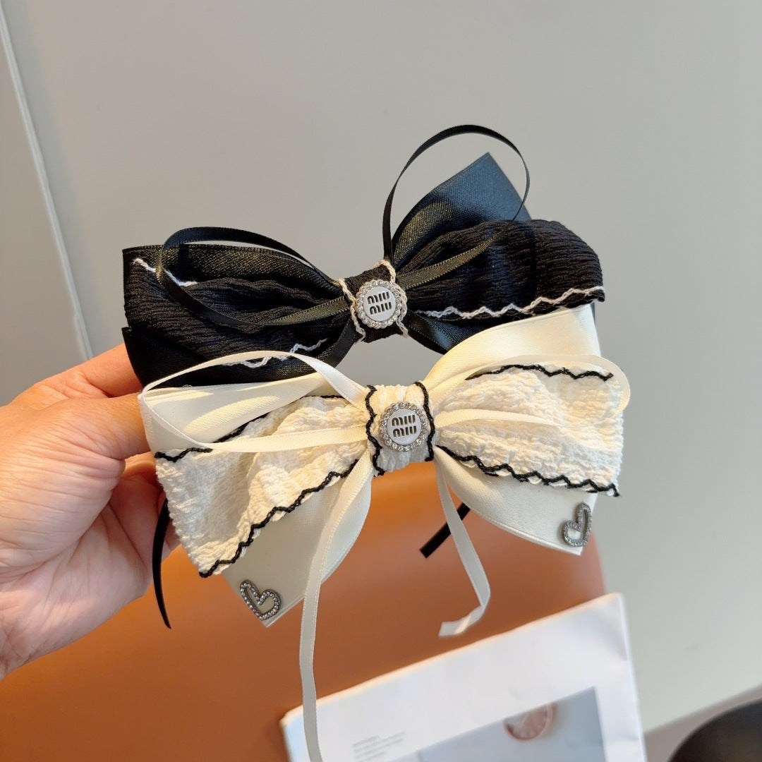 Miu New bow hair clip