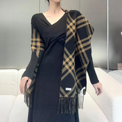 Bur classic cashmere scarf