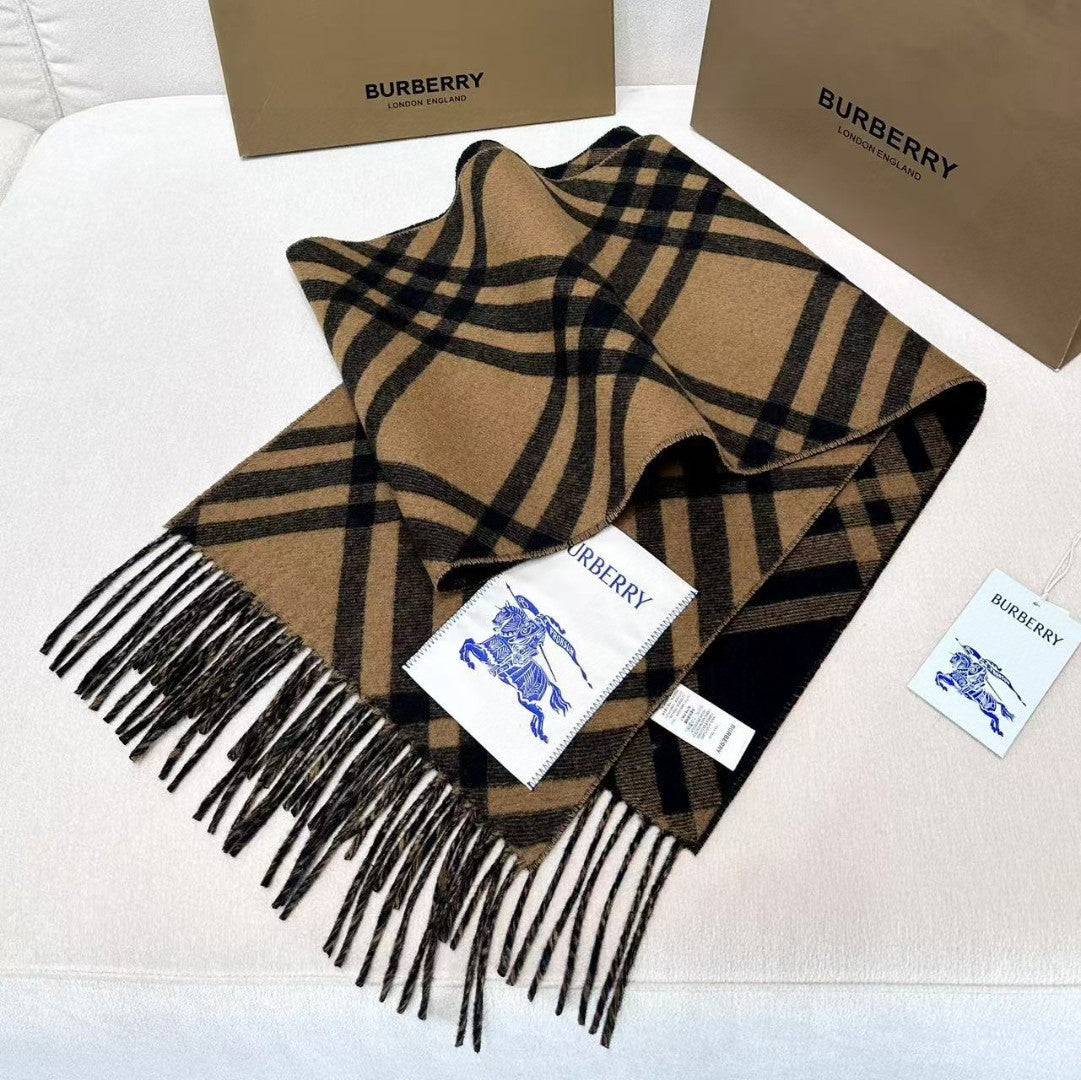 Bur classic cashmere scarf