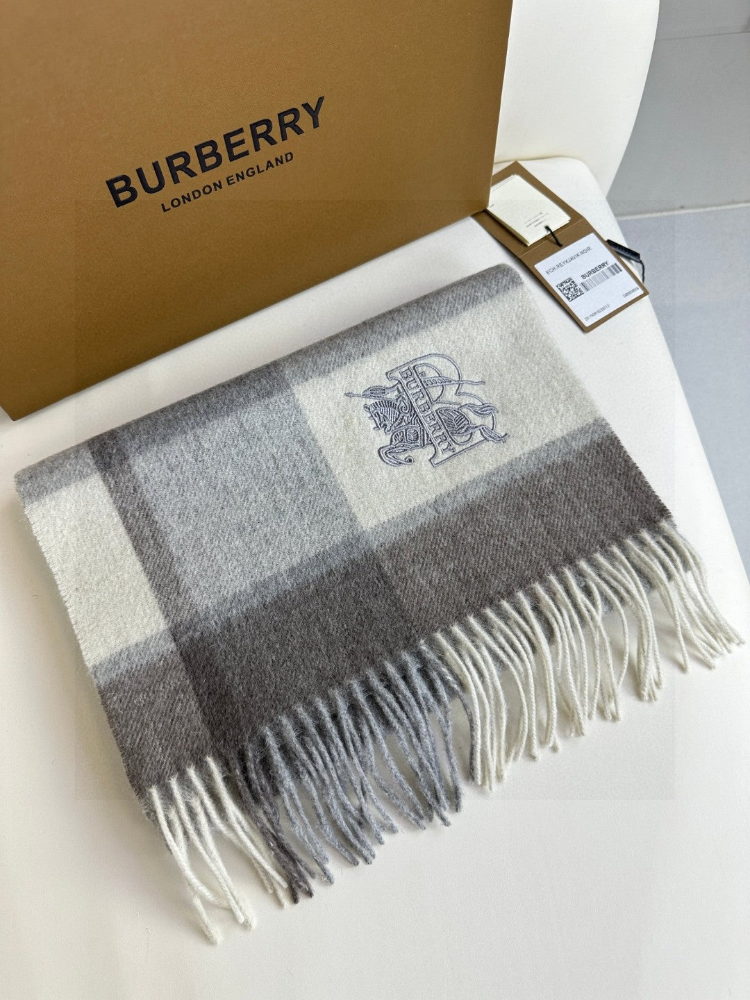 Bur classic cashmere scarf