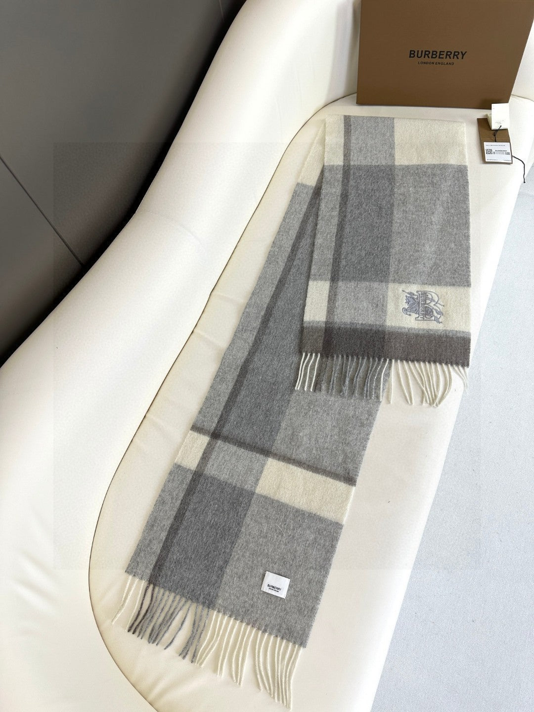 Bur classic cashmere scarf