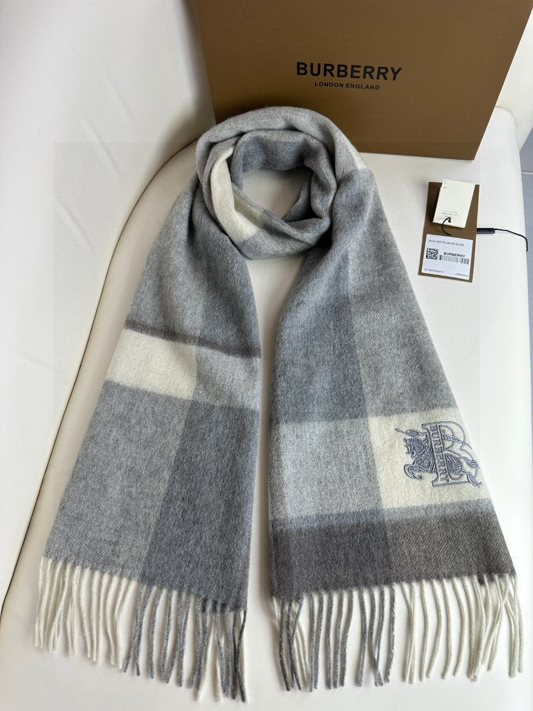 Bur classic cashmere scarf