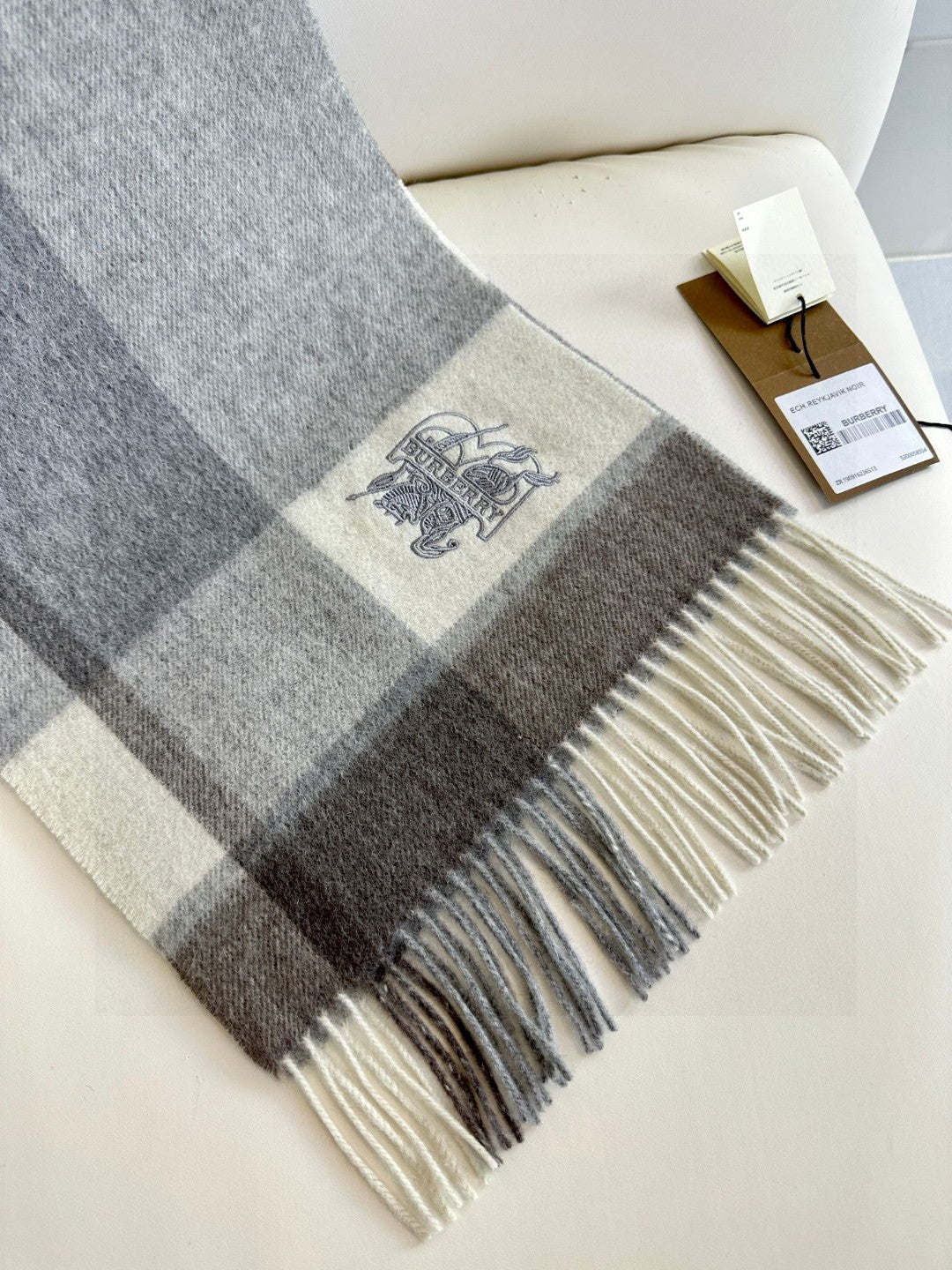 Bur classic cashmere scarf
