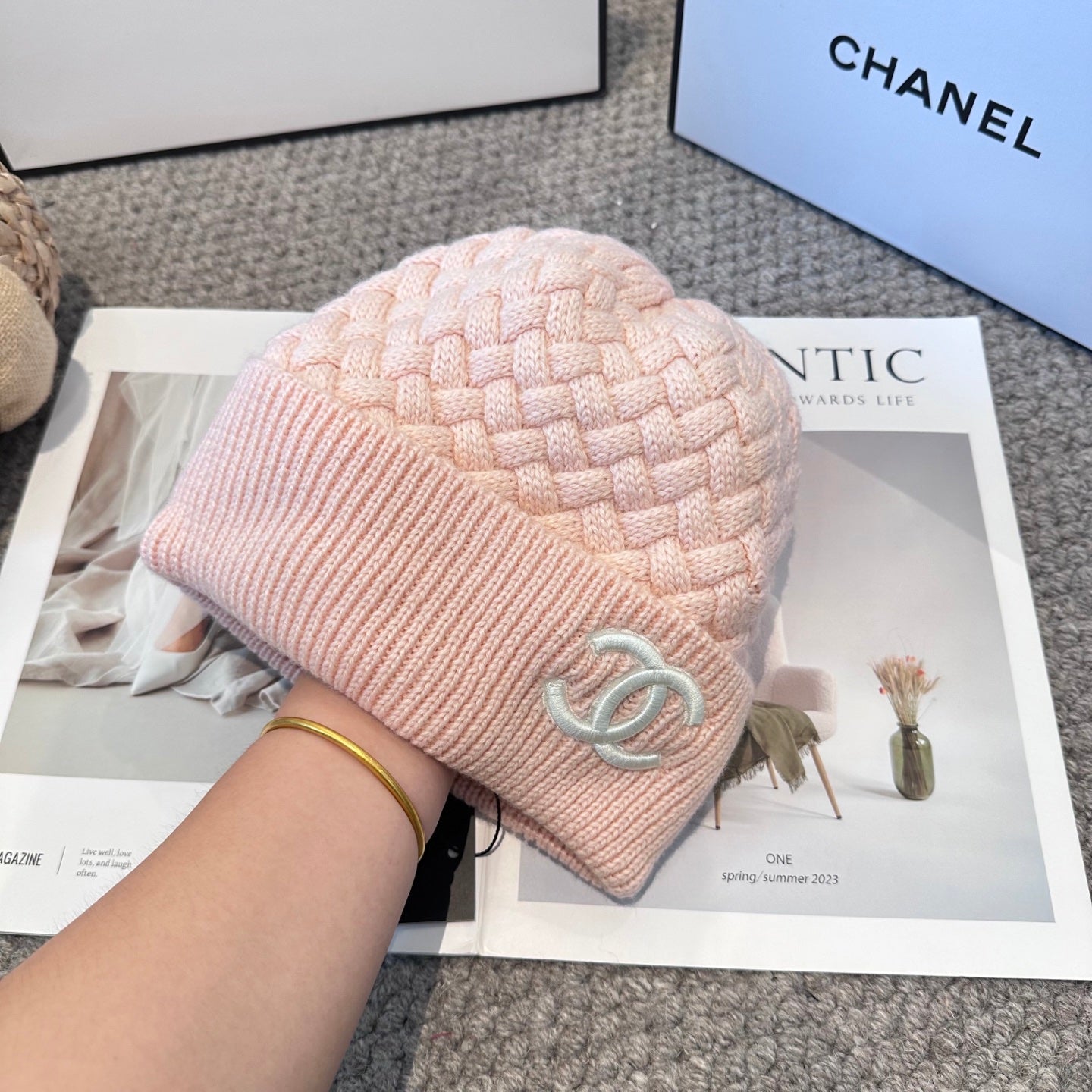 Chan Autumn and winter fashion recommended woolen hats