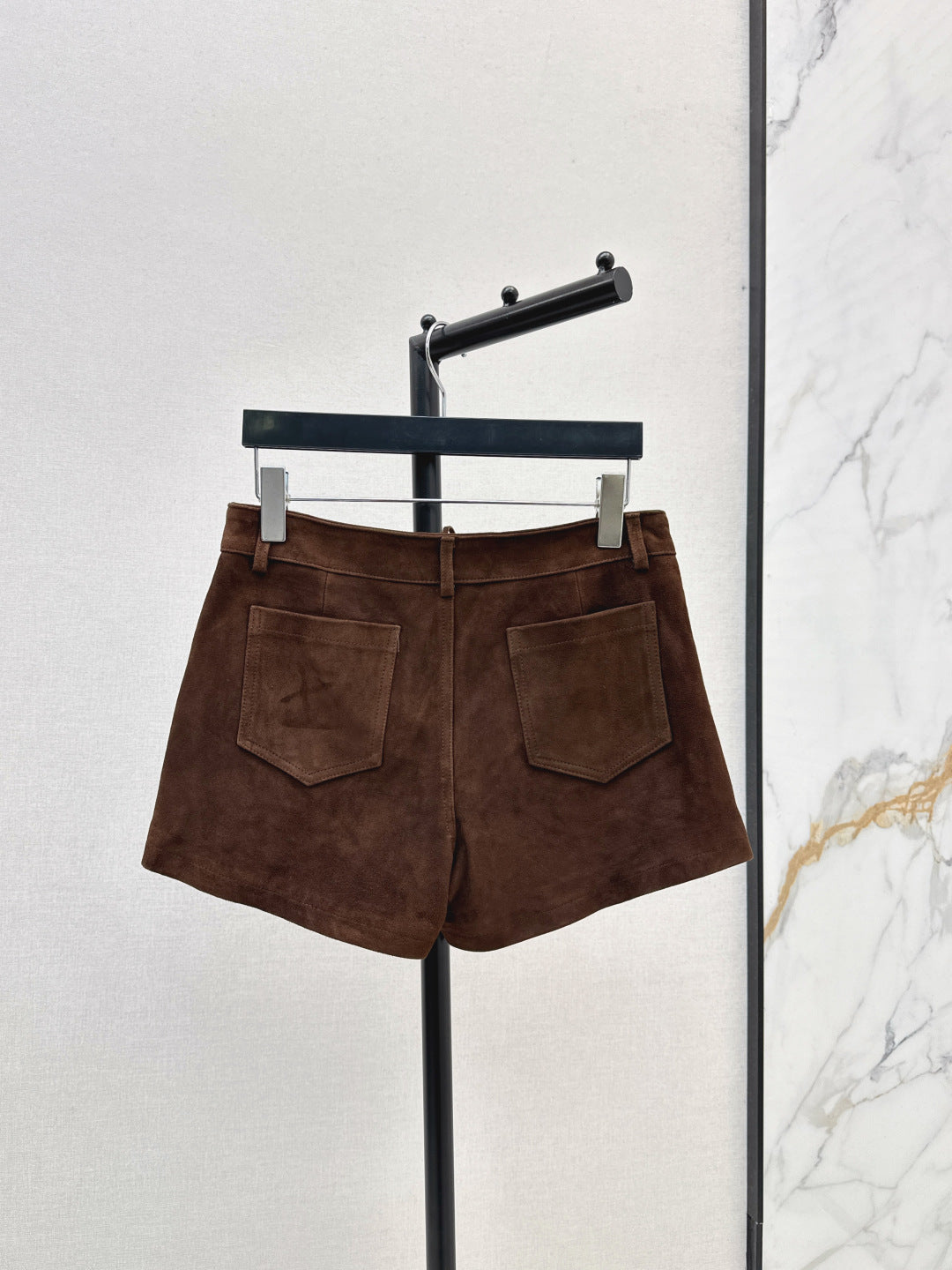 Saint New suede short