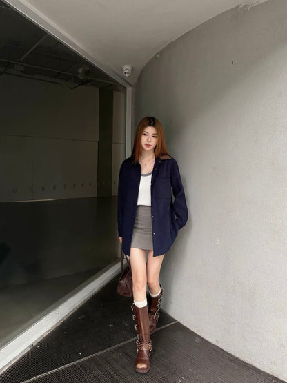 Miu New shirt jacket