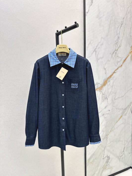 Miu New denim shirt